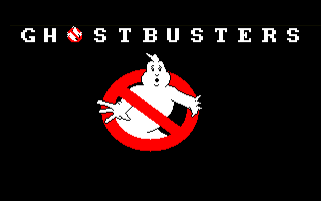 Ghostbusters title screen